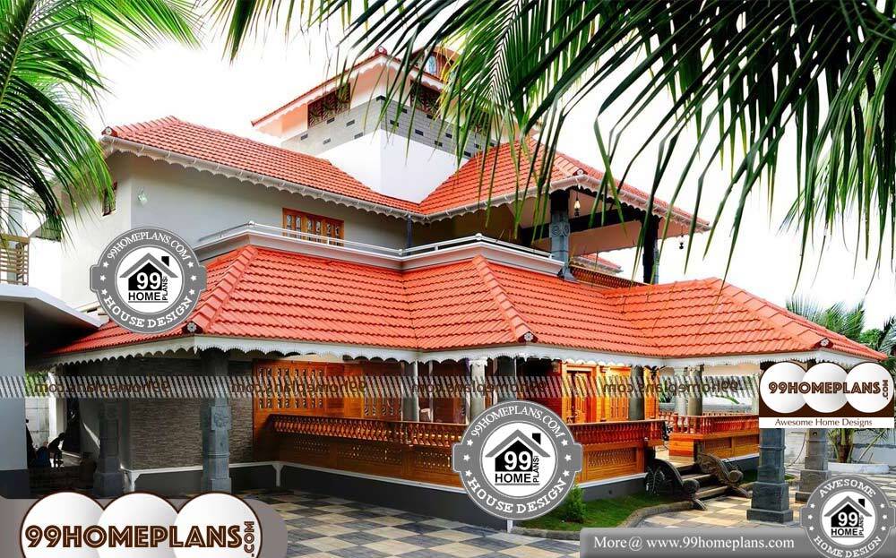 Kerala Nalukettu Veedu Plan - 2 Story 3000 sqft-Home