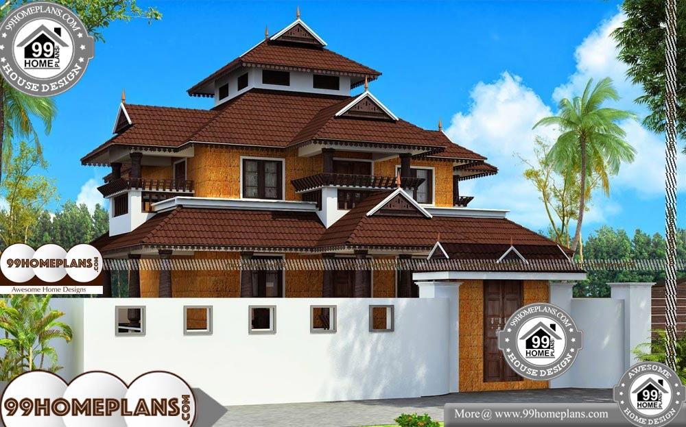 Kerala Old Houses Nalukettu Veedu - 2 Story 2900 sqft-Home