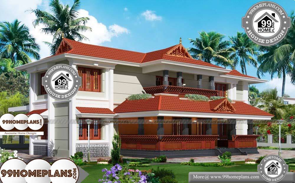 Kerala Traditional Home Design Photos - 2 Story 2700 sqft-Home