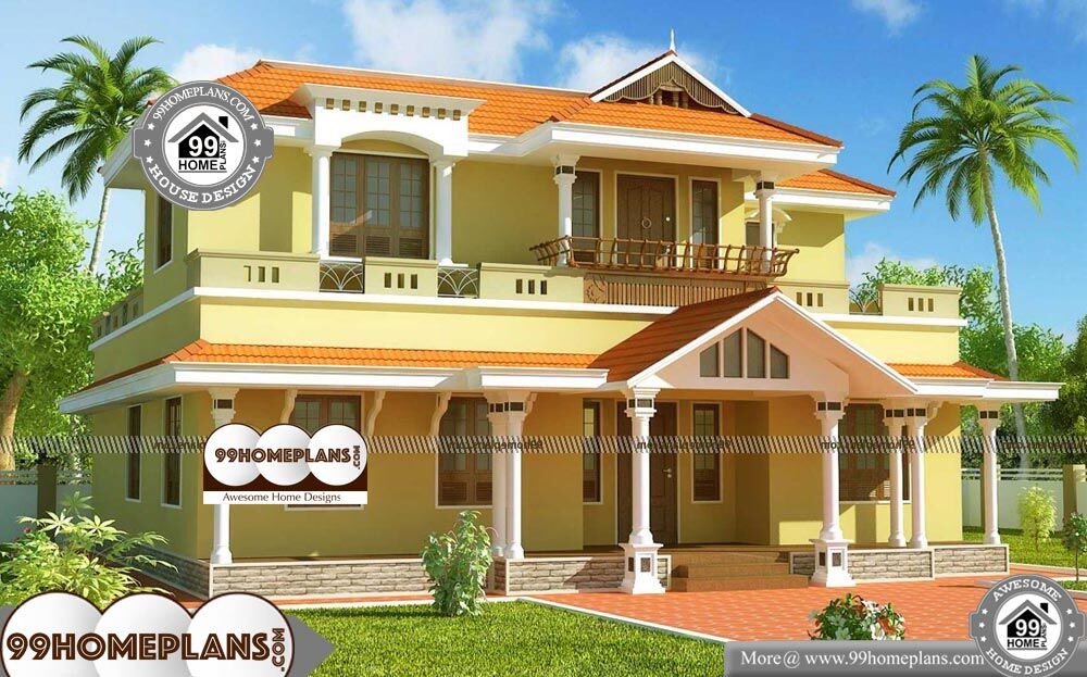 Kerala Veedu Plans Photos - 2 Story 2550 sqft-Home