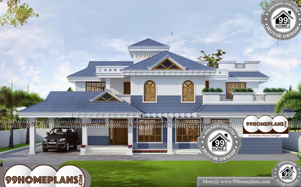 Low Cost Two Story House Design - 2 Story 2750 sqft-Home