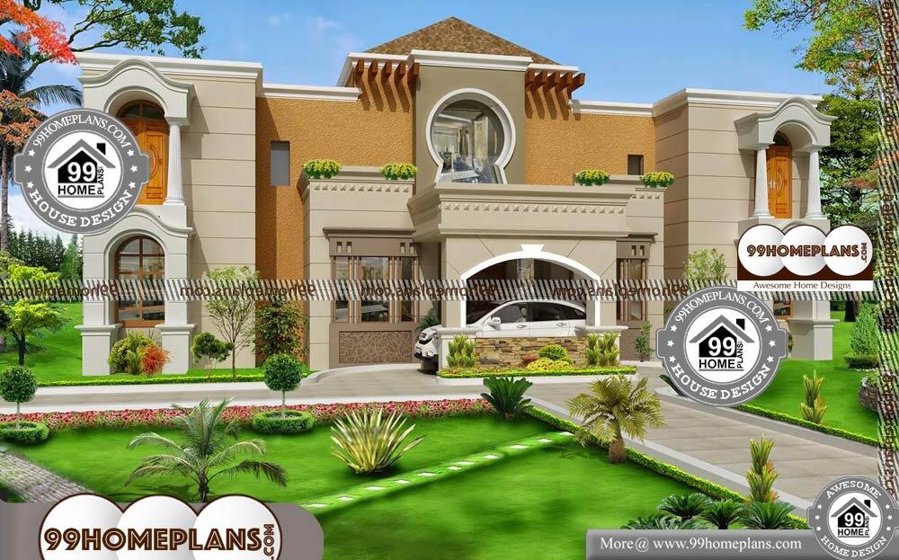 Luxury Bungalow House Plan - 2 Story 9000 sqft-Home