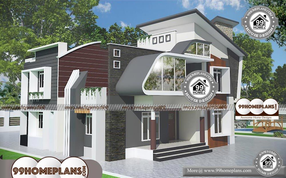 Luxury Home Plans With Photos - 2 Story 3172 sqft-Home