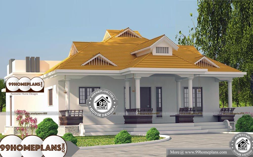 Modern 1 Story House Designs - Single Story 1950 sqft-Home