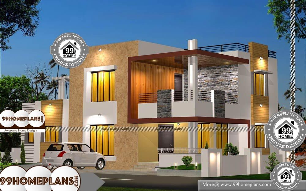 Modern 5 Bedroom House Designs - 2 Story 2337 sqft-Home