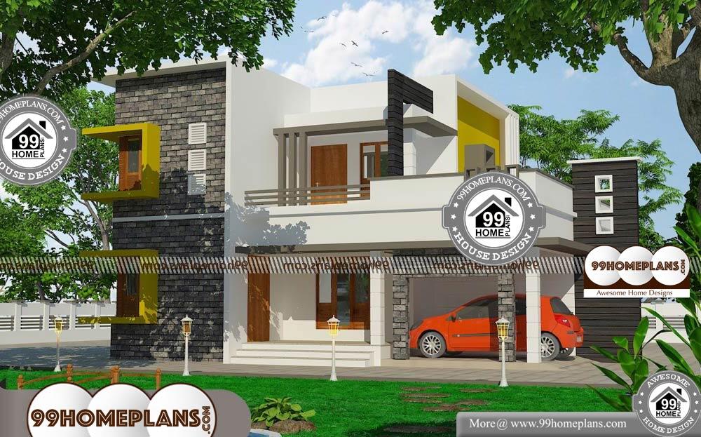 Modern Contemporary Homes - 2 Story 1890 sqft-Home