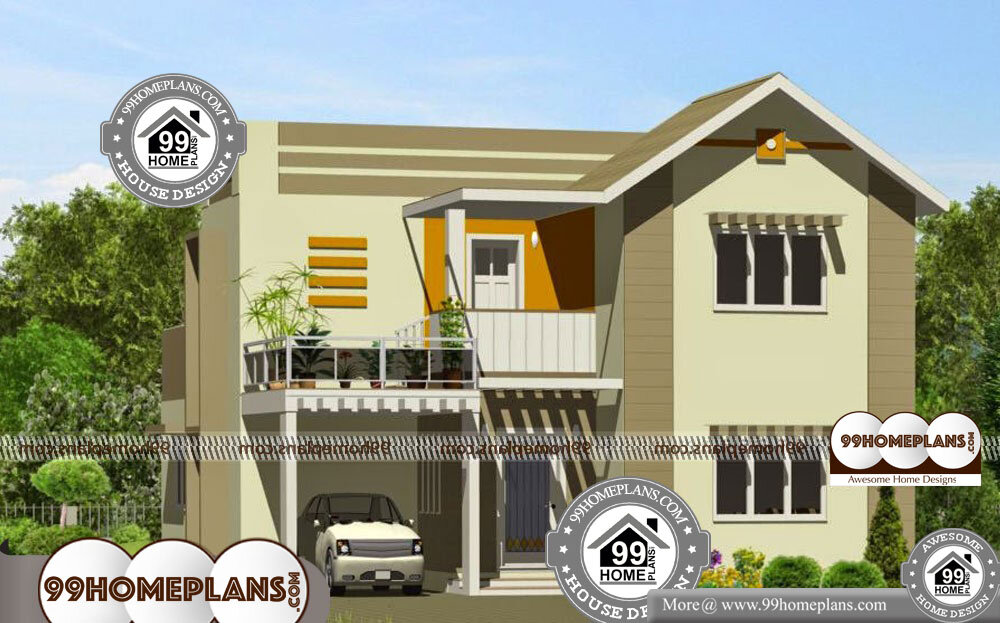 Modern House Design 3 Bedroom - 2 Story 1986 sqft-Home