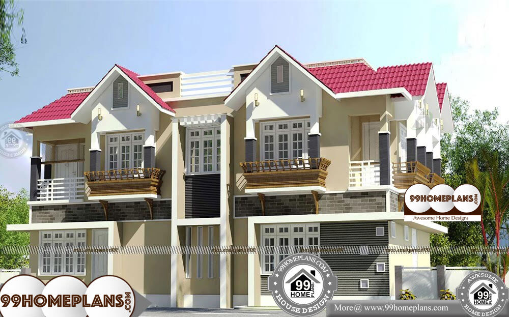 Modern Kerala House Plans With Photos - 2 Story 2147 sqft-Home