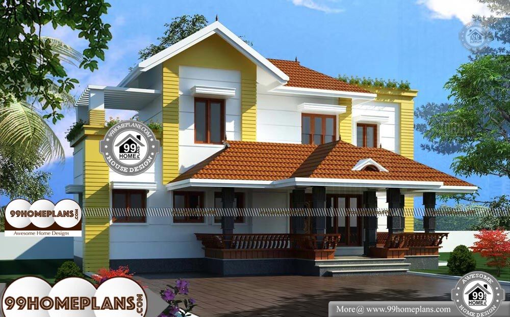 Modern Traditional Home Design - 2 Story 2400 sqft-Home