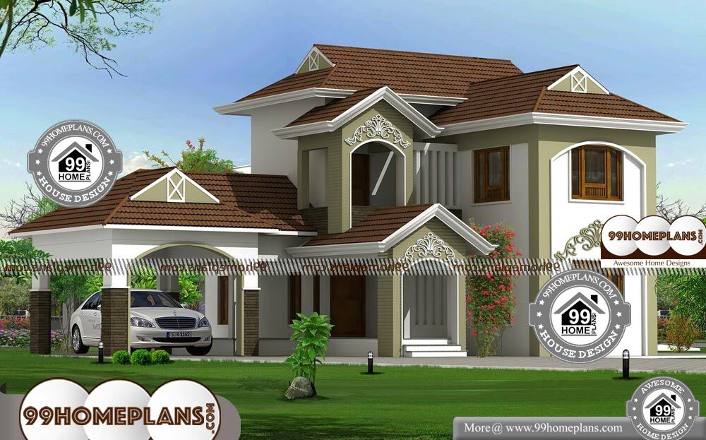 Most Beautiful House In Kerala - 2 Story 2550 sqft-Home 
