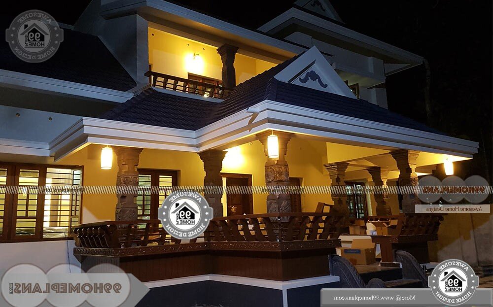 Nadumuttam House Plans Kerala - 2 Story 2250 sqft-Home