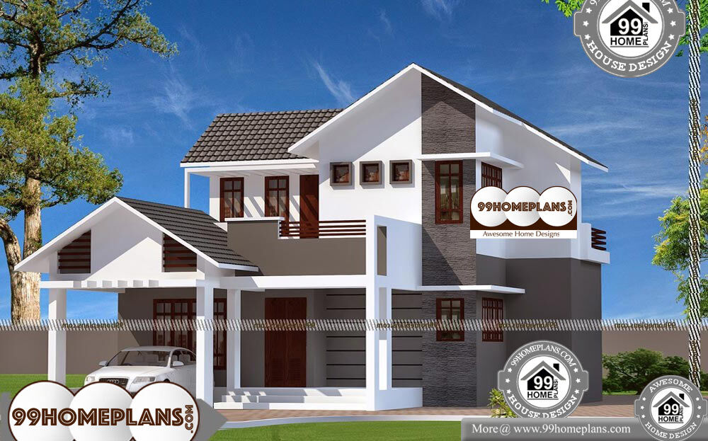 Narrow Block House Designs Melbourne - 2 Story 2160 sqft-Home