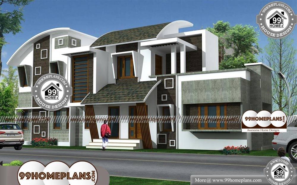 New Contemporary House Designs In Kerala - 2 Story 1466 sqft-Home