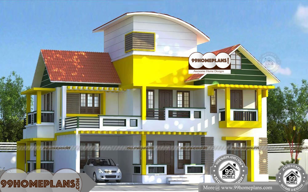 New Kerala Style Home Designs - 2 Story 4095 sqft-Home
