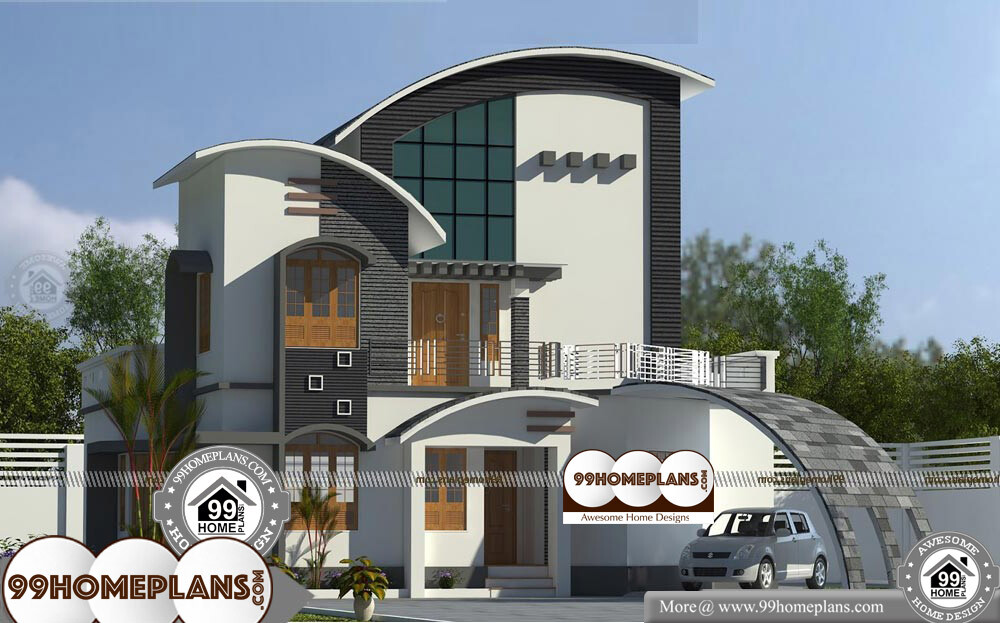 New Modern House Designs In Kerala - 2 Story 2027 sqft-Home