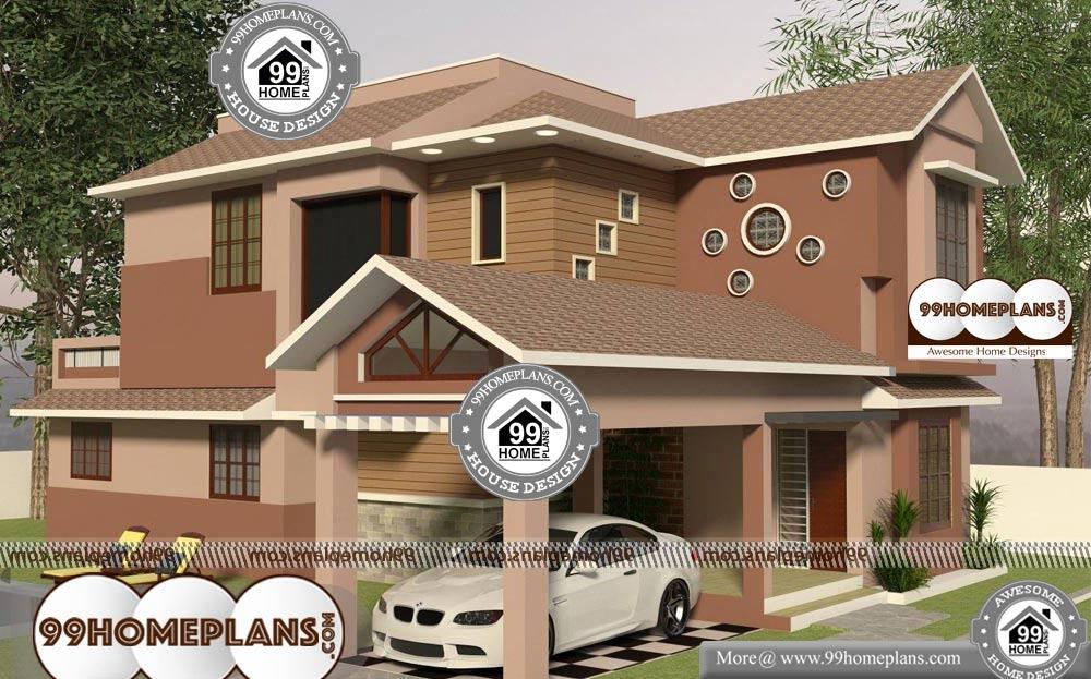 New Two Storey Homes Designs - 2 Story 1833 sqft-Home