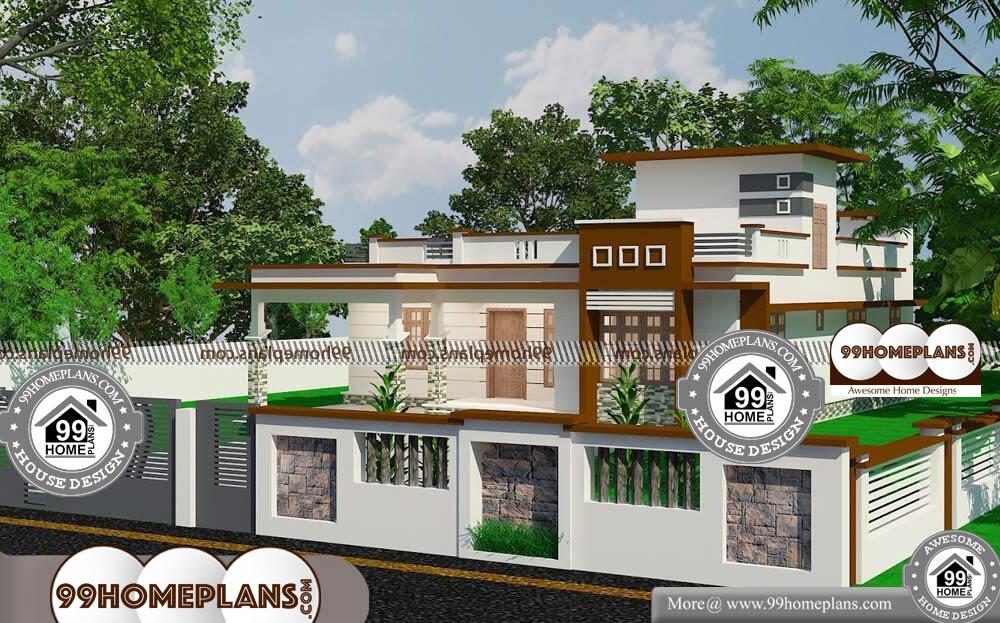 One Story Modern House - Single Story 1488 sqft-Home 