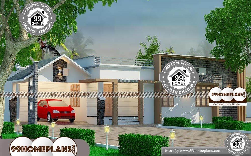 Online Home Design 3d Free - Single Story 1345 sqft-Home