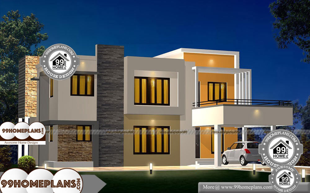 Open Plan Modern House Designs - 2 Story 2503 sqft-Home