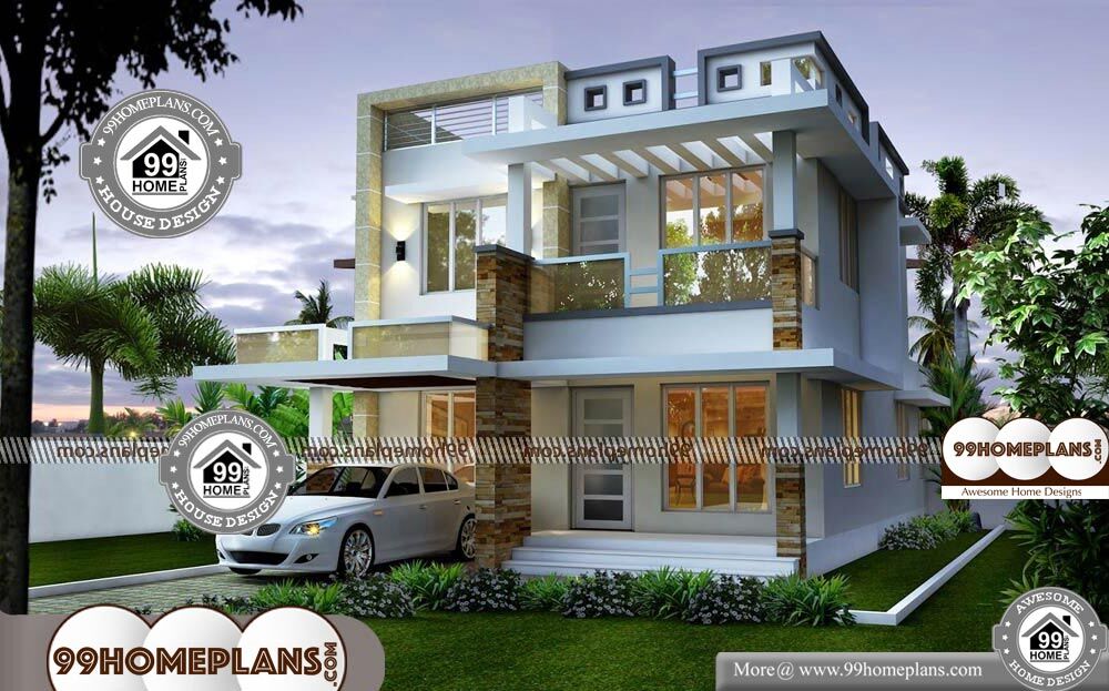 Simple 3 Bedroom House Plan - 2 Story 1727 sqft-Home