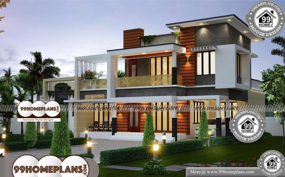 Small 3 Bedroom House Floor Plans - 2 Story 2075 sqft-Home