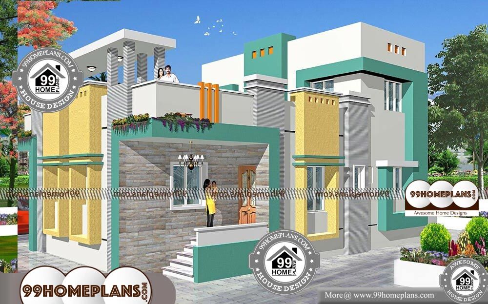 Small Box Type House Designs - 2 Story 1015 sqft-Home