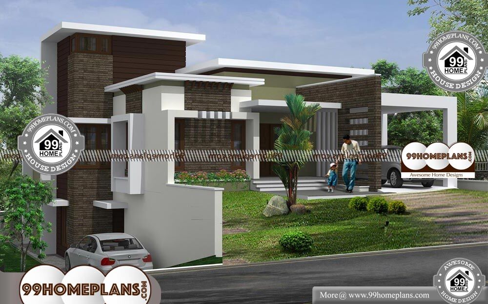 Small Contemporary House Plans In Kerala - 2 Story 2699 sqft-Home