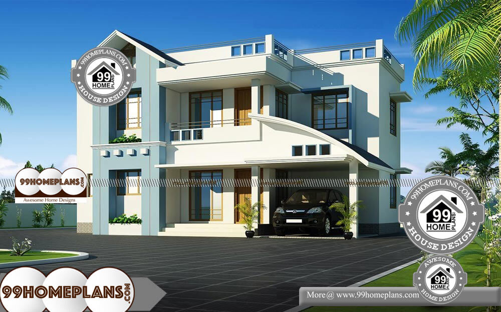 Small Double Storey Homes - 2 Story 1600 sqft-Home