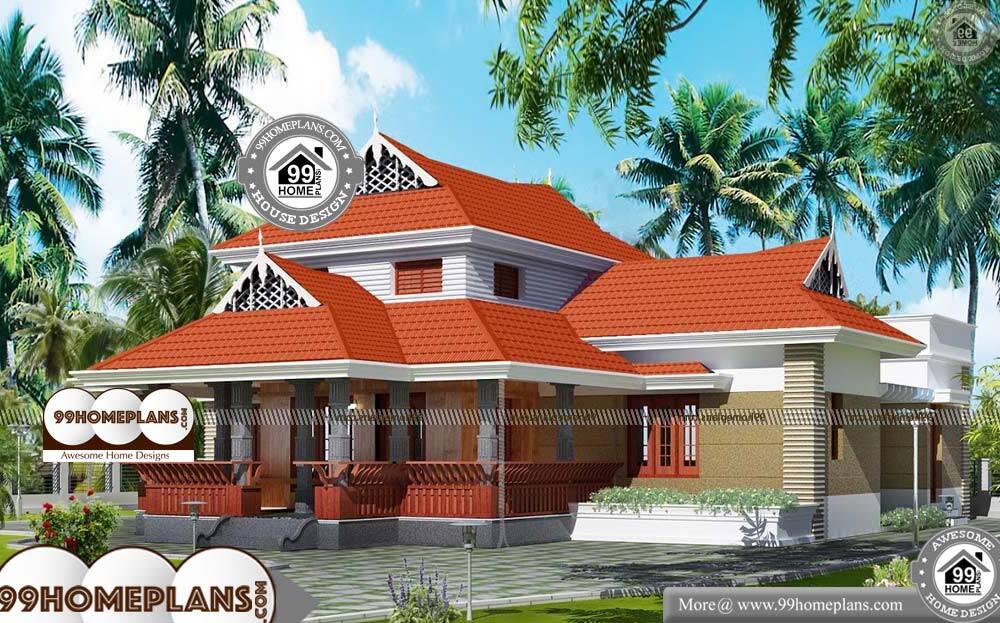 Small Traditional House Plans - 2 Story 1500 sqft-Home