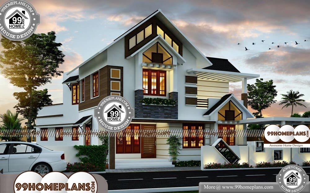 Traditional Home Architecture - 2 Story 2079 sqft-Home