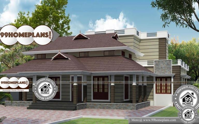 Traditional Home Elevations with 2 Story Flexible Dream House Plans Free