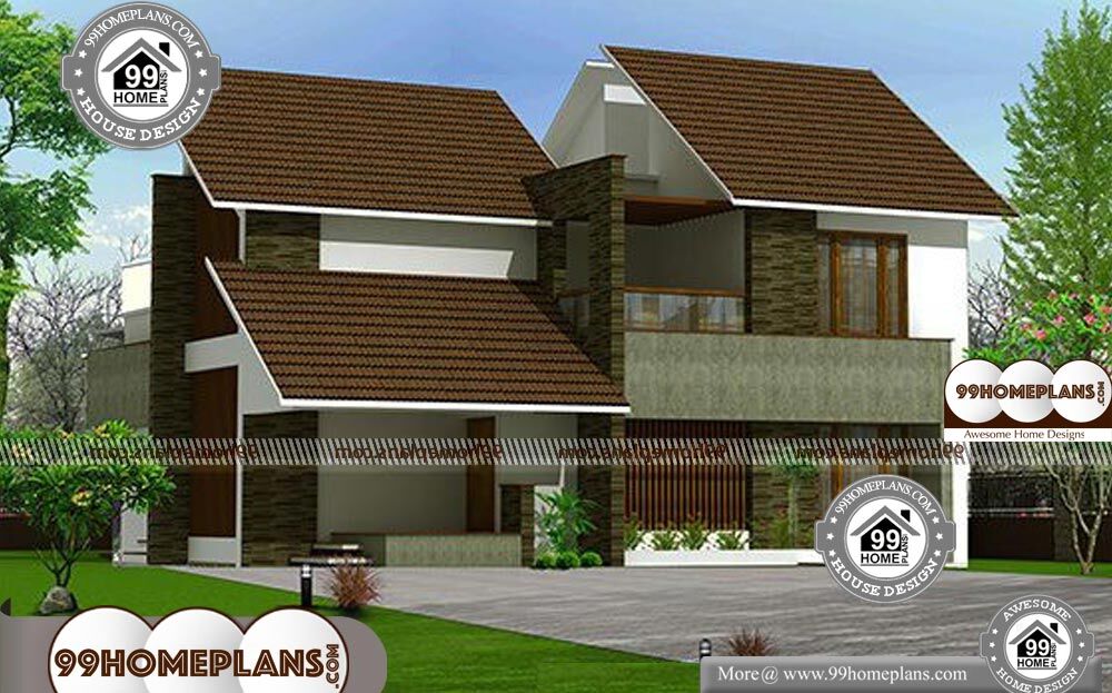 Traditional House Plans - 2 Story 2000 sqft-Home