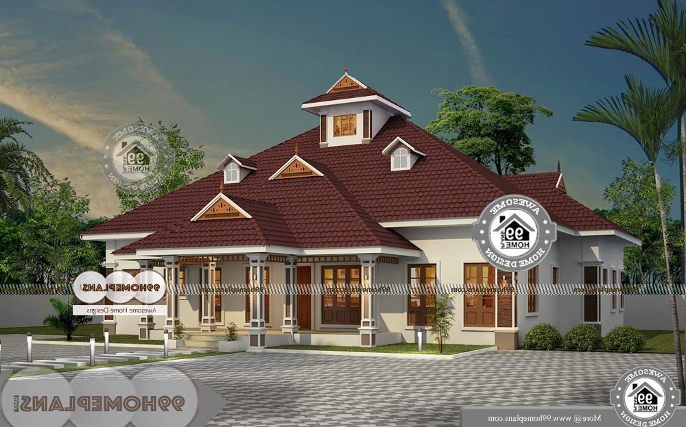 Traditional House Plans One Story - Single Story 2970 sqft-Home