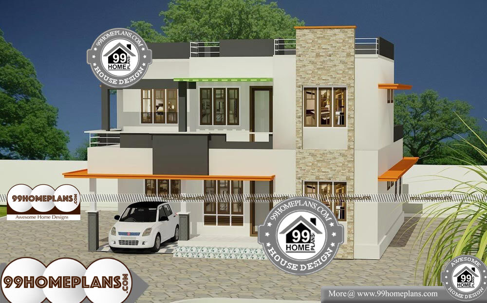 Two Floor Building Design - 2 Story 1600 sqft-Home