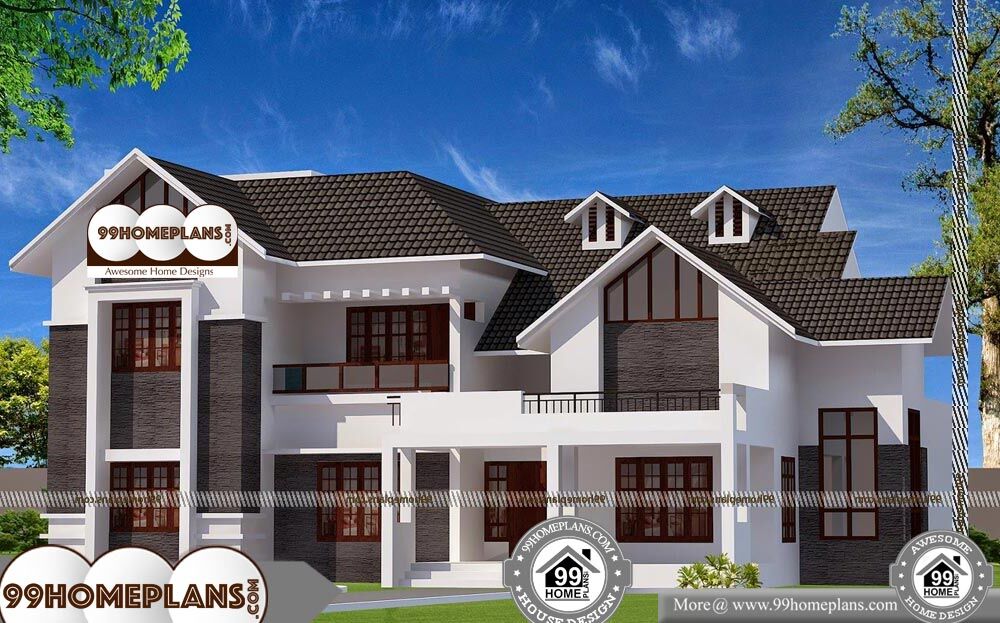 Two Storey 4 Bedroom House Plans - 2 Story 2900 sqft-Home