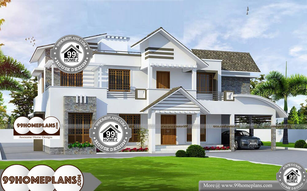 Two Storey Residential Building Complete Plan - 2 Story 2940 sqft-Home