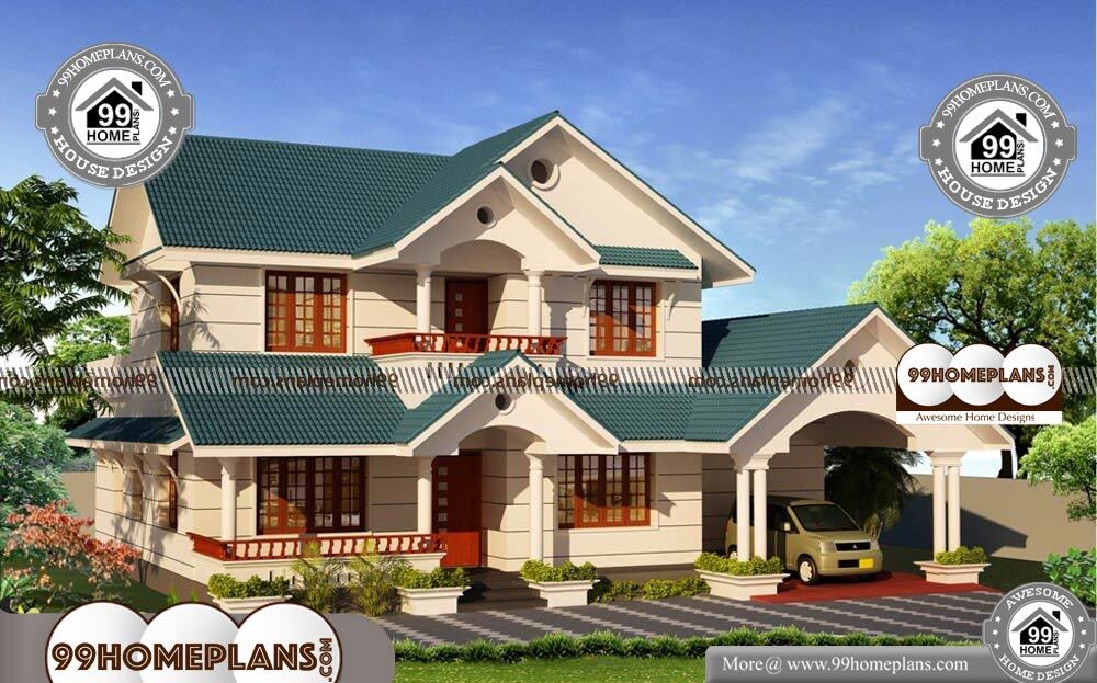 Two Story House Design - 2 Story 2210 sqft-Home