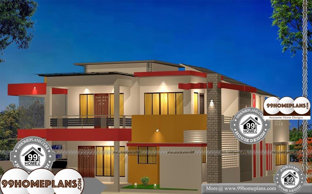 Vastu House Plans West Facing - 2 Story 2800 sqft-Home