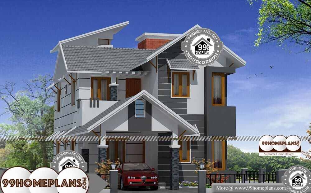 Vastu Shastra East Facing House Plans - 2 Story 2262 sqft-Home