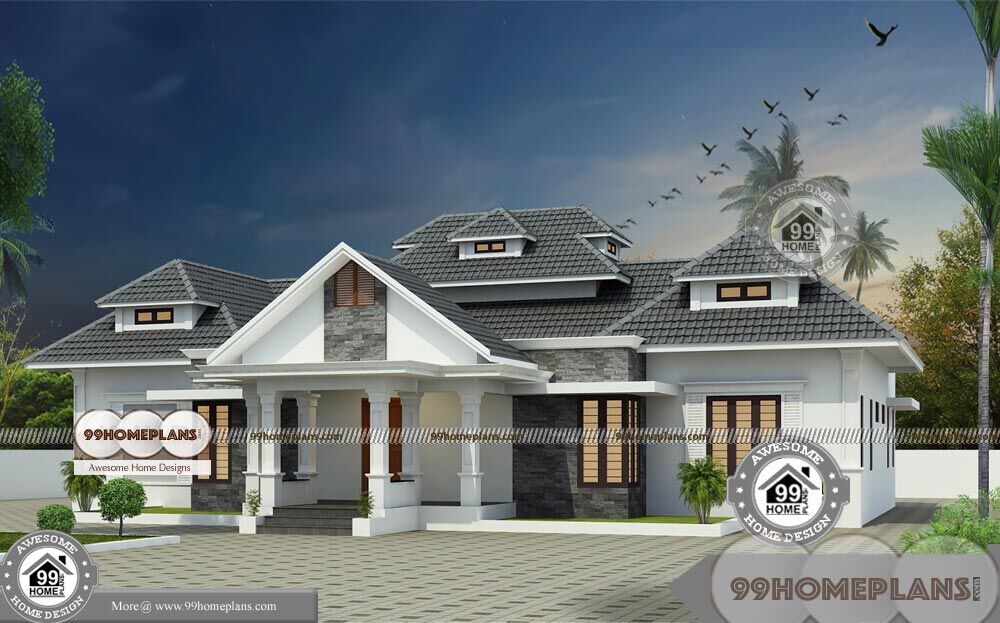  Country  Style Ranch House  Plans  with One  Story  Modern  Home  