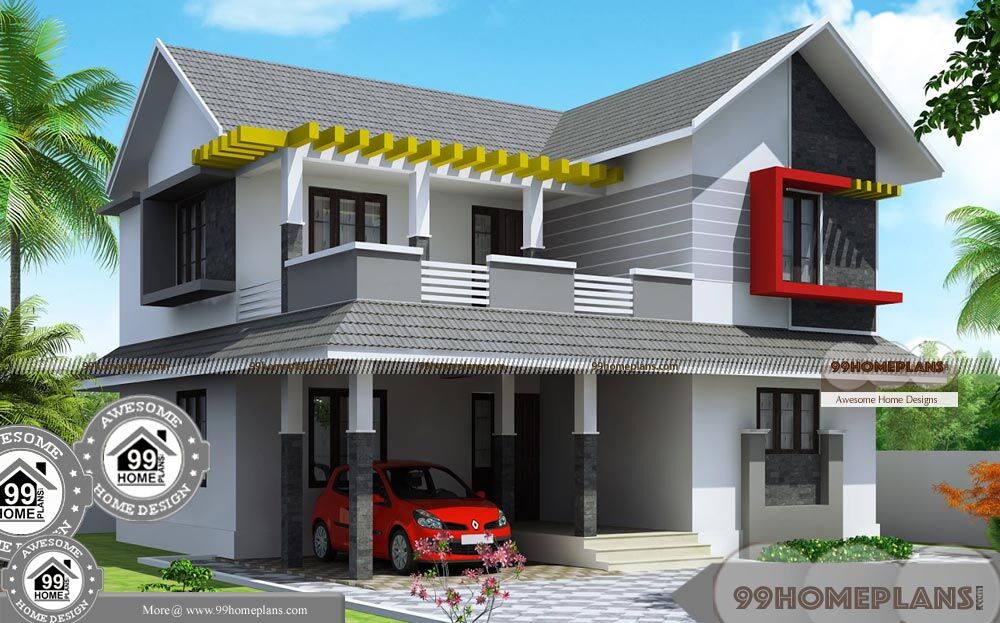  House  Elevation Models In Kerala  Low Budget Awesome Plans  