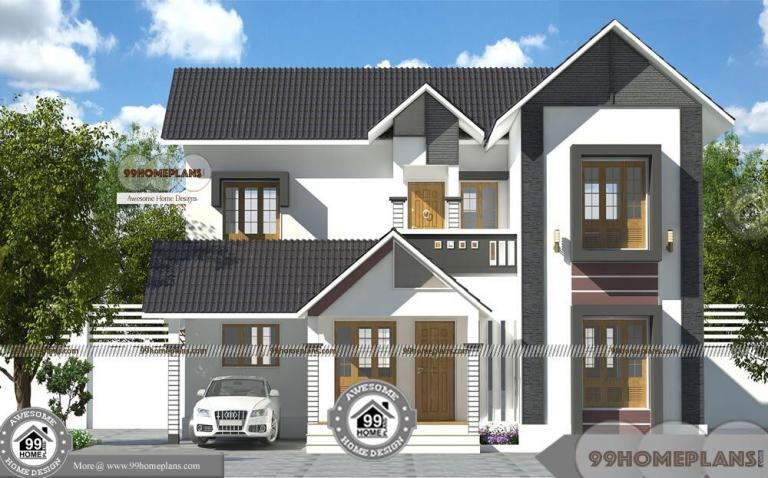 Khd Kerala House Design Free Double Floor Simple & Cute Home Pattern