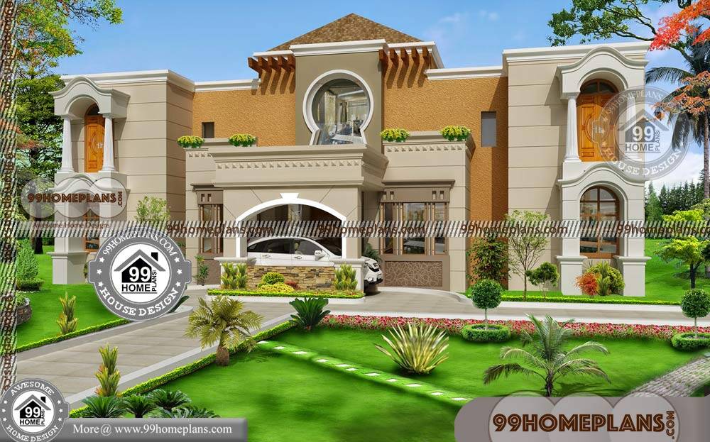  Luxury Bungalow House Plan  with Double Floor Modern 
