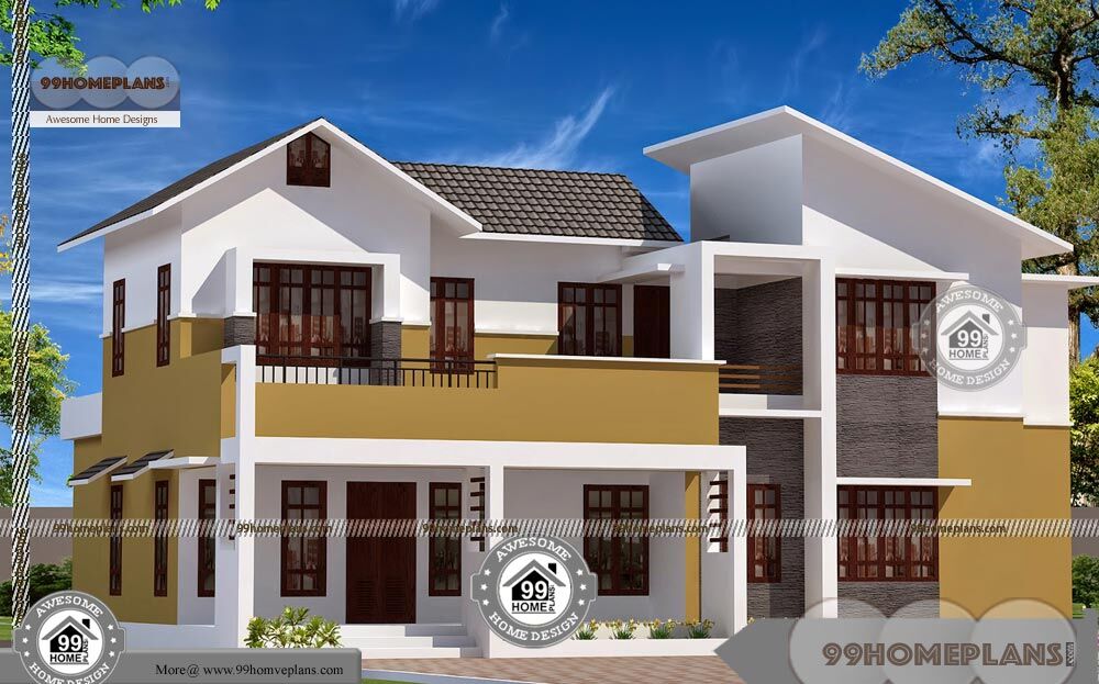 Small House Design Two Storey and Iron Railing Balcony ...