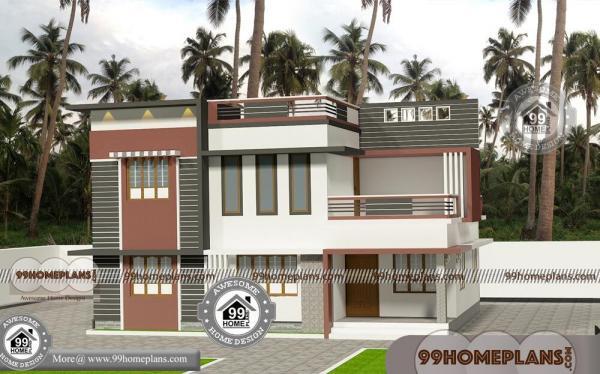 Tiny House Cottage With 2 Floor 3 Bhk 1540 Sq Ft Home Plan Collections