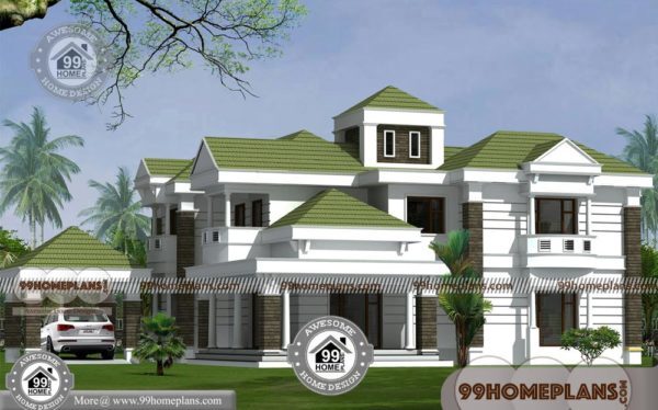 Traditional House With Double Floor Kerala Style Royal