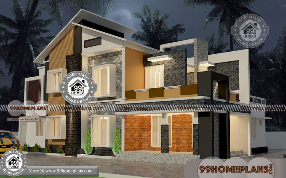 Traditional Nepali House Design with 2 Story Modern Plan Collections Free