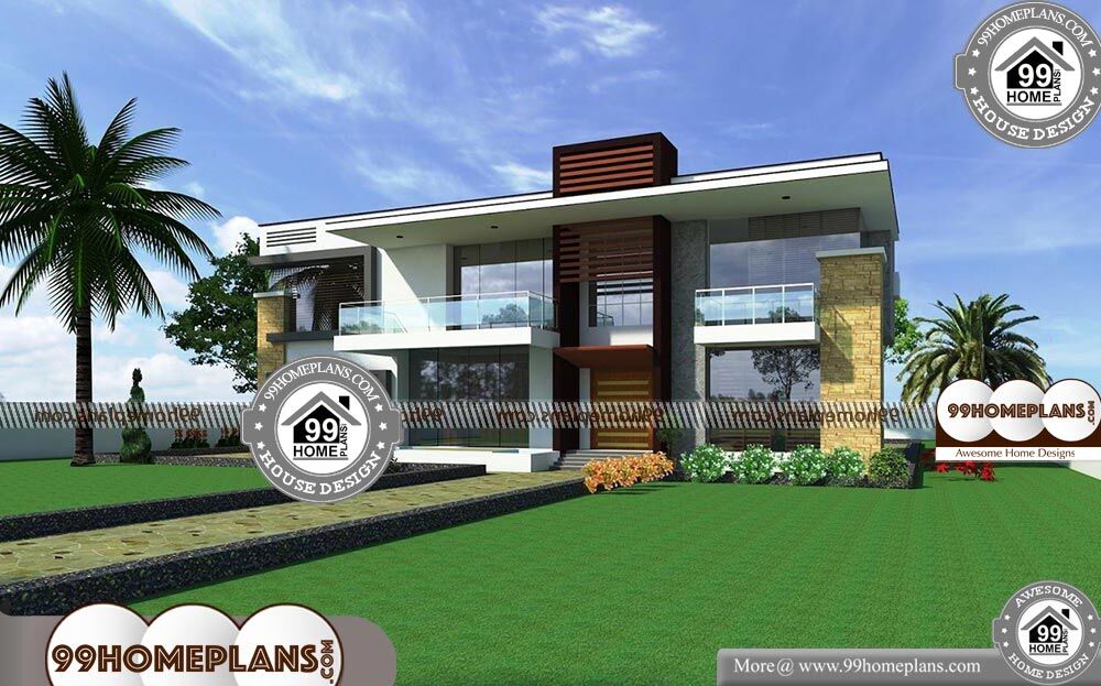 2 Storey Modern House - 2 Story 5500 sqft-Home