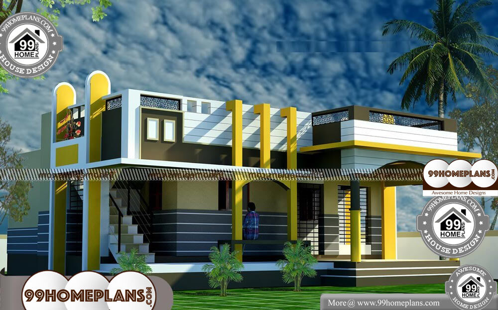 40 X 55 House Plans - Single Story 1350 sqft-Home