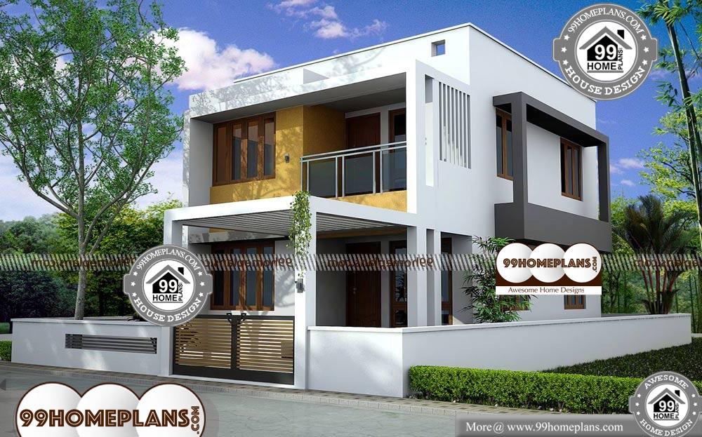 Box Design House | Two Story Home Plan Elevation | New Style Collection